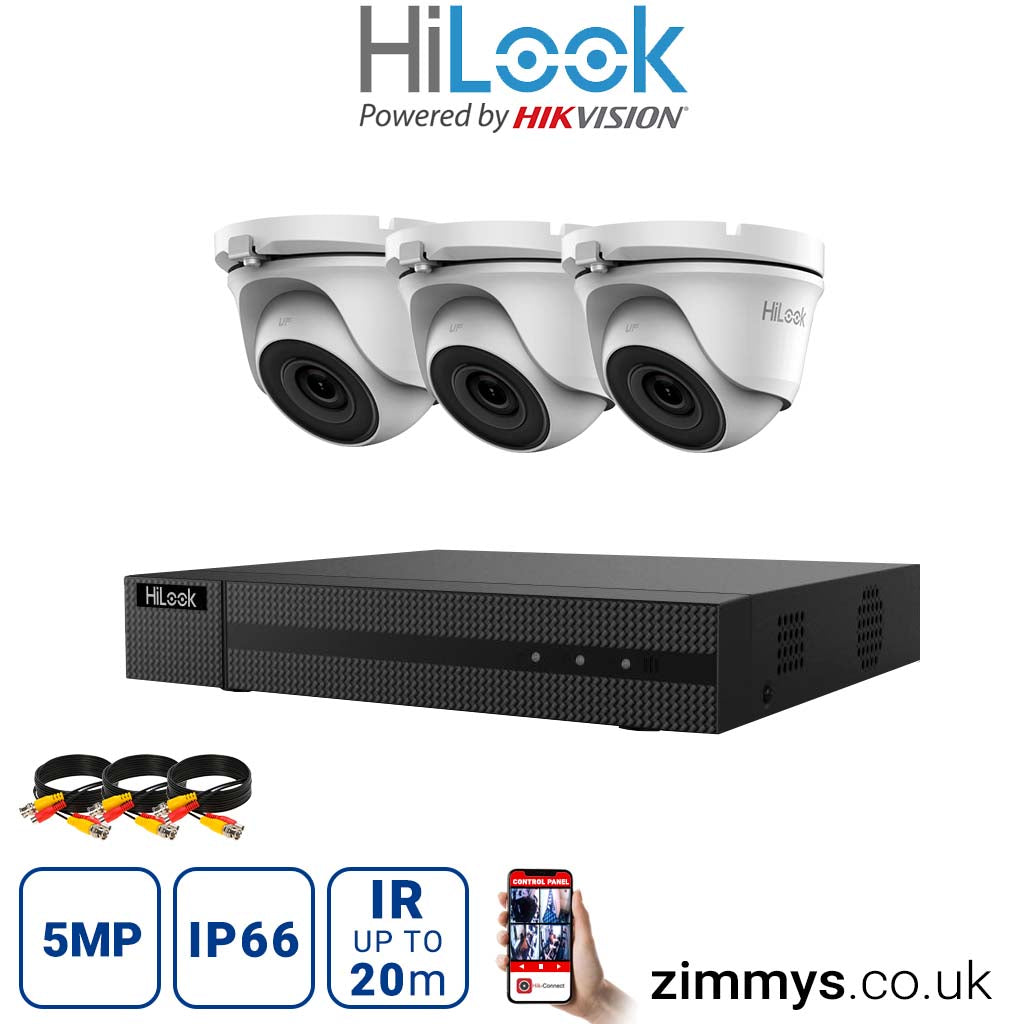 <img src="Hikvision HiLook 5MP CCTV Kit 4 Channel DVR (DVR-204Q-K1) with 3x Turret (THC-T150-M White) without HDD.jpg" alt="Surveillance camera system ">