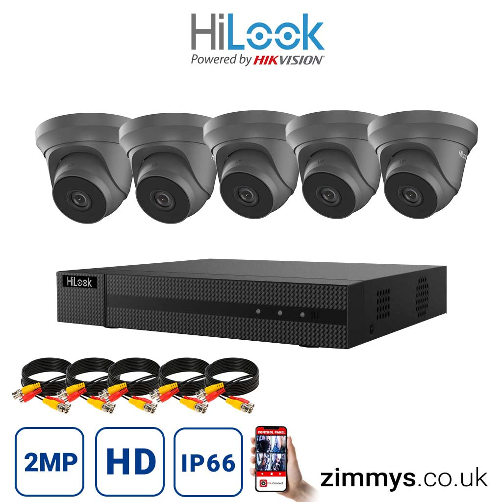 <img src="Hikvision HiLook 2MP CCTV Kit 8 Channel DVR (DVR-208Q-F1) with 5x Turret (THC-T220-M grey) Without HDD.jpg" alt="Surveillance camera system ">