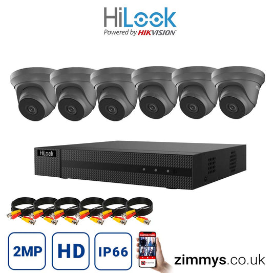 <img src="Hikvision HiLook 2MP CCTV Kit 8 Channel DVR (DVR-208Q-F1) with 6x Turret (THC-T220-M grey) Without HDD.jpg" alt="Surveillance camera system ">