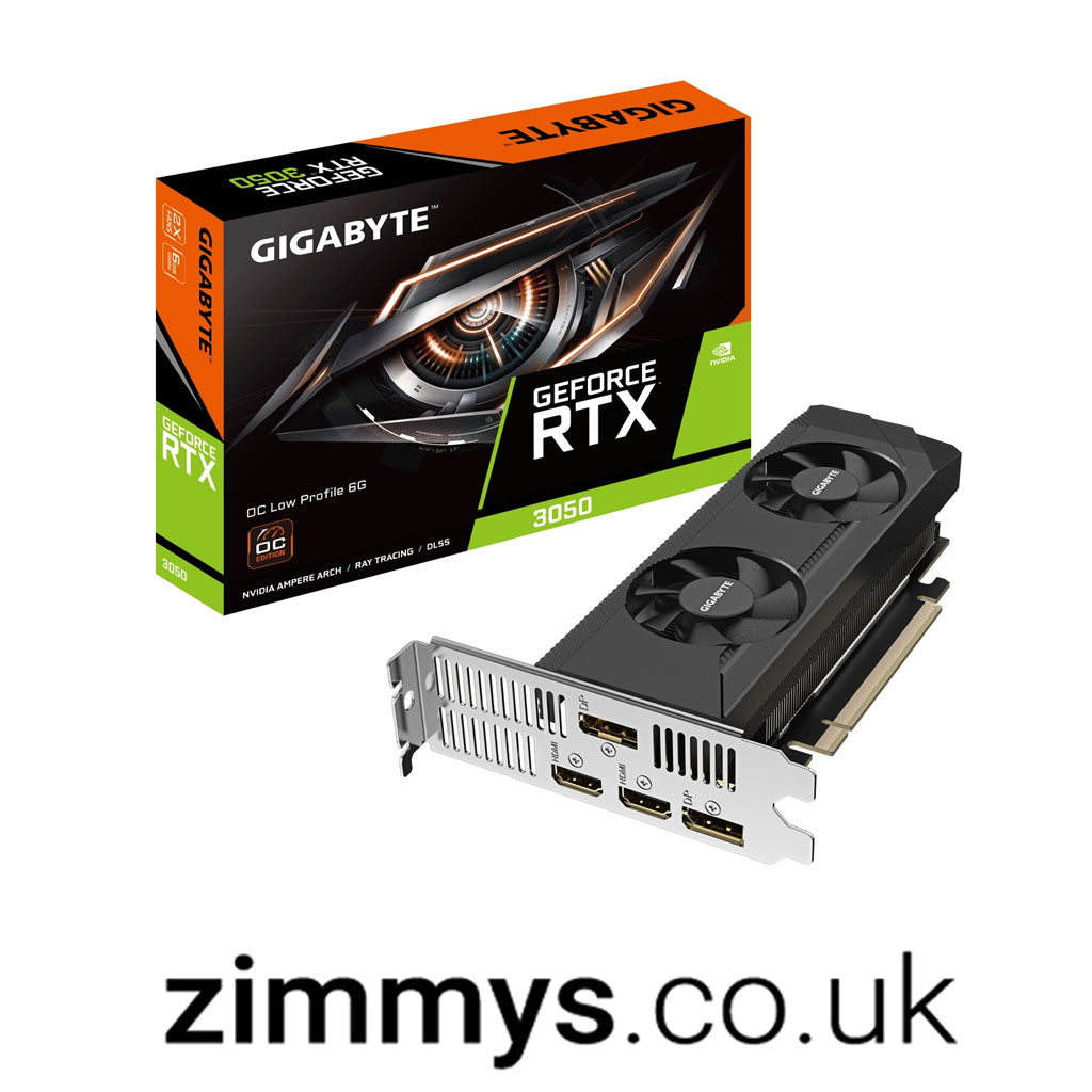 Gigabyte GeForce RTX 3050 OC Low Profile 6G GeForce RTX 3050 6 GB  GDDR6  96 bit 7680 x 4320 pixels PCI Express 4.0