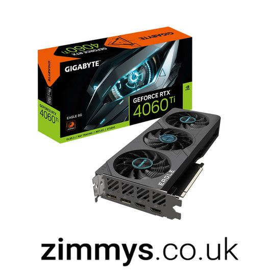 Gigabyte EAGLE GeForce RTX 4060 Ti 8G GeForce RTX 4060 Ti 8 GB GDDR6 128 bit 7680 x 4320 pixels PCI Express 4.0