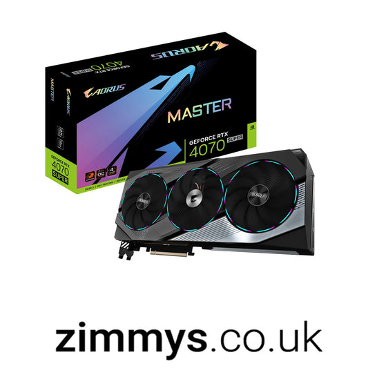 Gigabyte AORUS GeForce RTX 4070 SUPER MASTER 12G  GeForce RTX 4070 SUPER  12 GB  GDDR6X  192 bit  7680 x 4320 pixels PCI Express 4.0