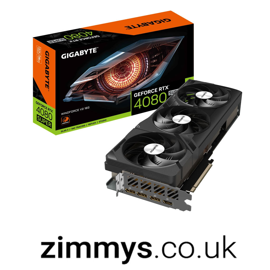 Gigabyte GeForce RTX 4080 SUPER WINDFORCE V2 16G GeForce RTX 4080 SUPER 16 GB GDDR6X 256 bit 7680 x 4320 pixels PCI Express 4.0