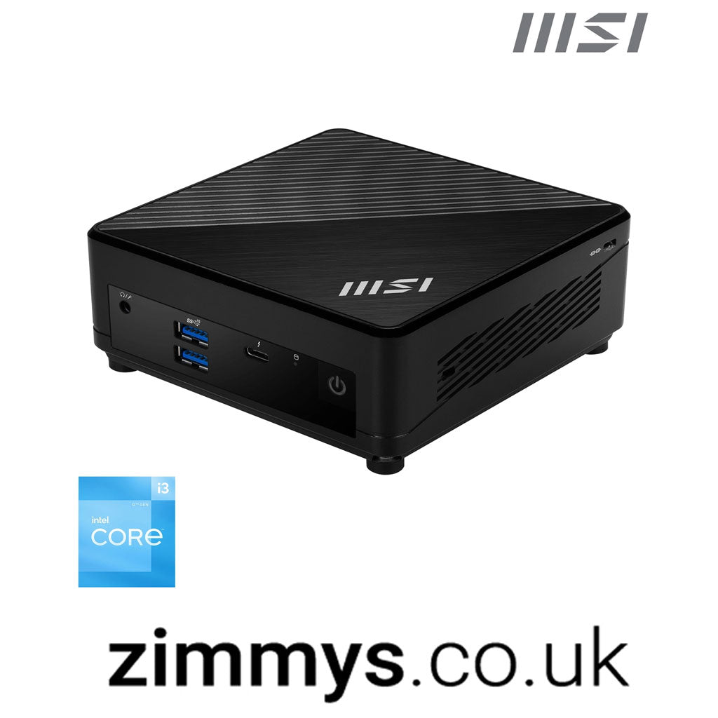 MSI Cubi 5 MSI Cubi 5 12M Intel Core i3-1215U Barebone Mini-PC  A computer case