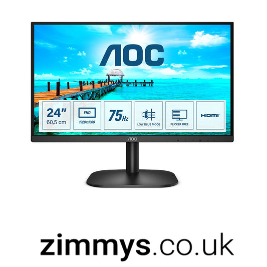 AOC B2 24B2XHM2 23.8 Inch Full HD 75Hz LED Monitor